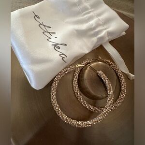 Ettika juicy scoop earrings